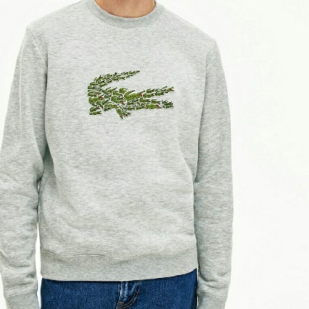 LACOSTE soft sweater with New LOGO